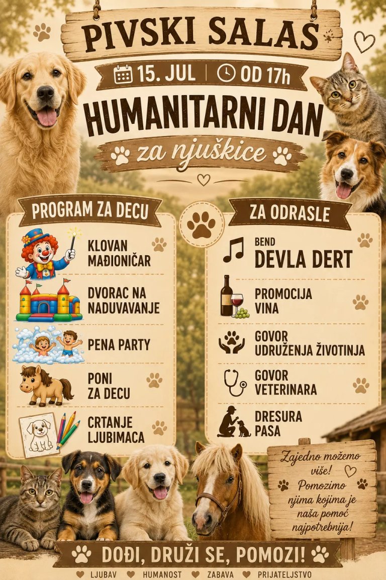 Fotografija: Humanitarni dan za napuštene životinje 15. jula