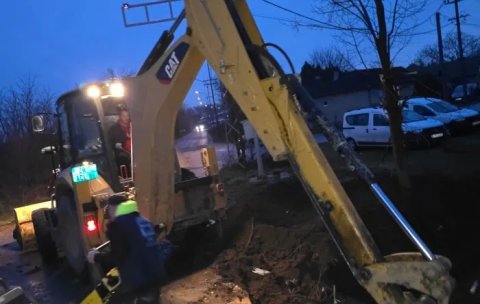 Radovi na sanaciji kvara - bez vode deo Duvanike