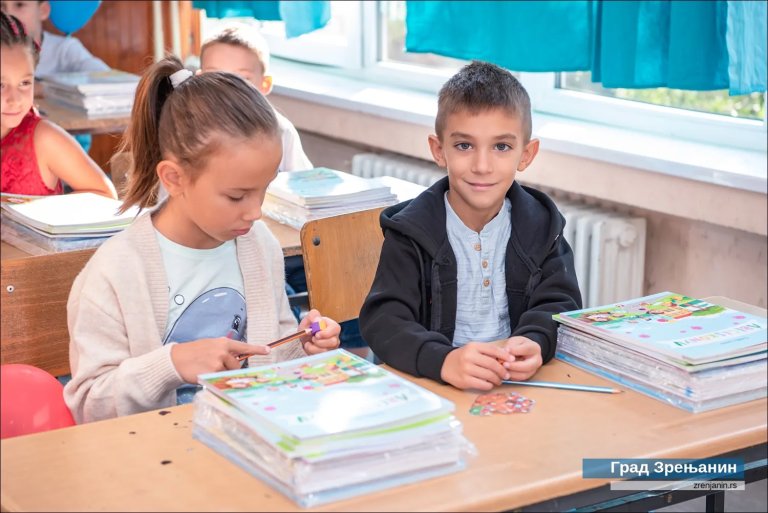 Besplatni udžbenici za sve đake prvake u Zrenjaninu