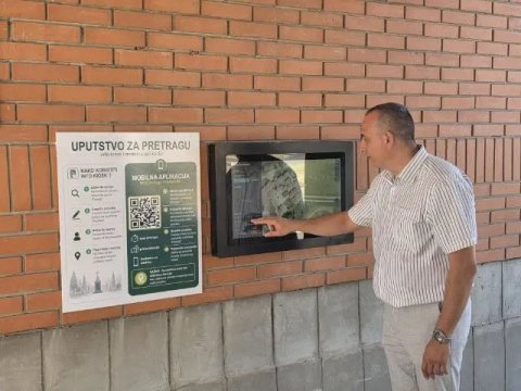 JKP „Čistoća i zelenilo“ predstavilo digitalnu navigaciju na Centralnom groblju