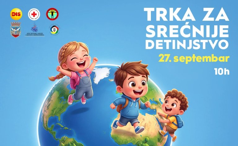 „Trka za srećnije detinjstvo“ 27. septembra u Zrenjaninu