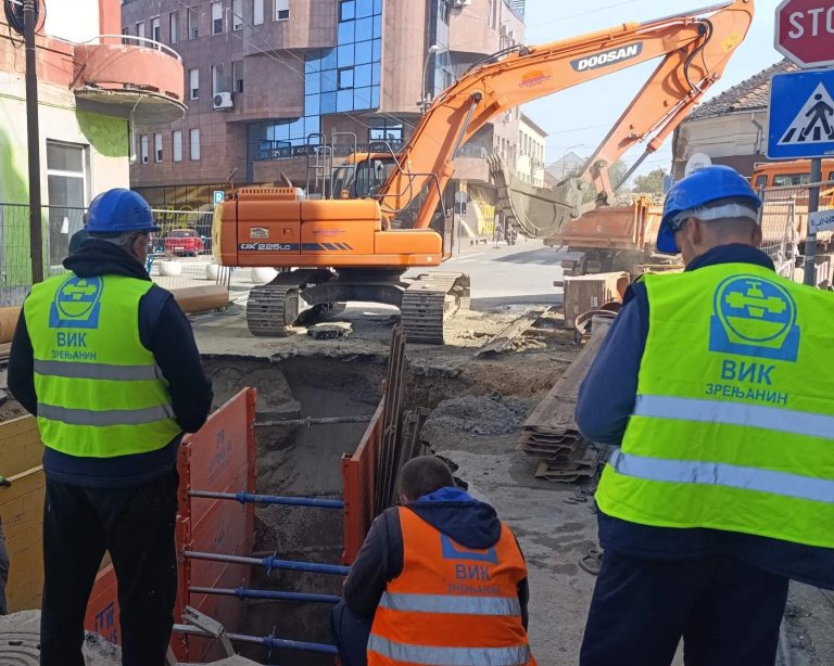 JKP „Vodovod i kanalizacija“: Obimni radovi u Savezničkoj ulici