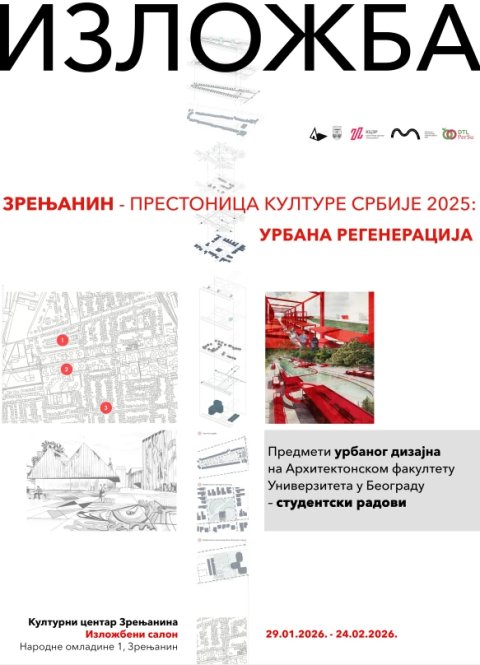 Fotografija: Izložba studentskih radova „Urbana regeneracija“ u Kulturnom centru