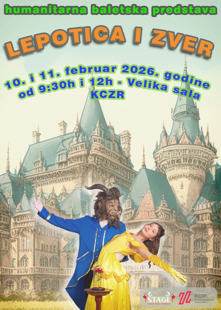 baletska predstava lepotica i zver