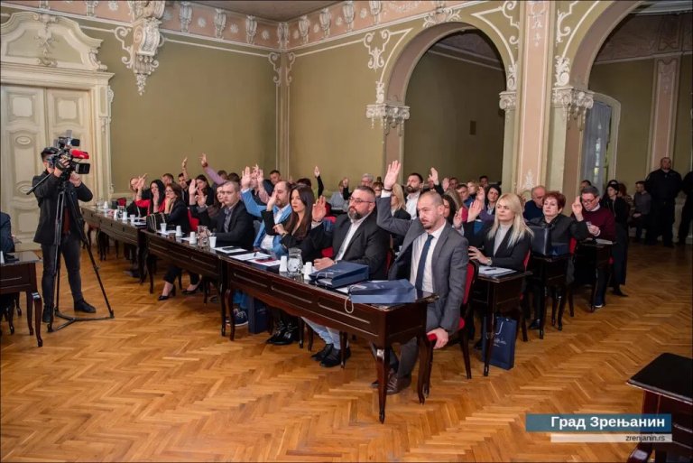sednica skupštine grada zrenjanina