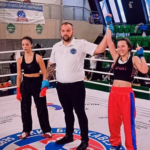 Fotografija: Kik-boks klub Internacional Ekometal Komerc vicešampion Srbije