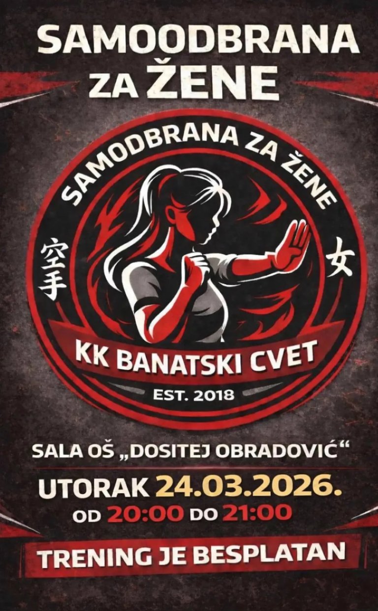 karate klub banatski cvet