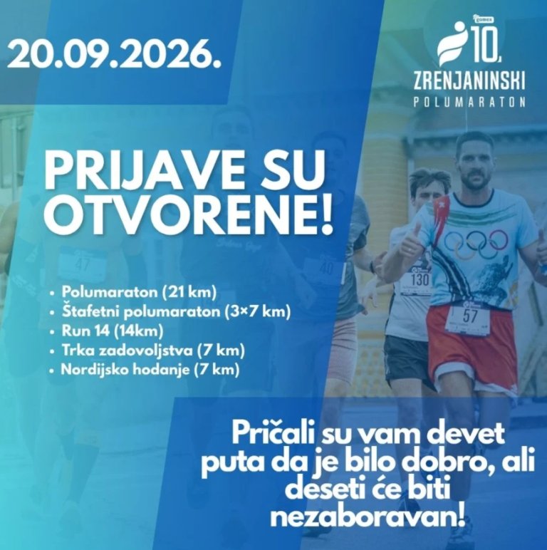 10. zrenjaninski polumaraton