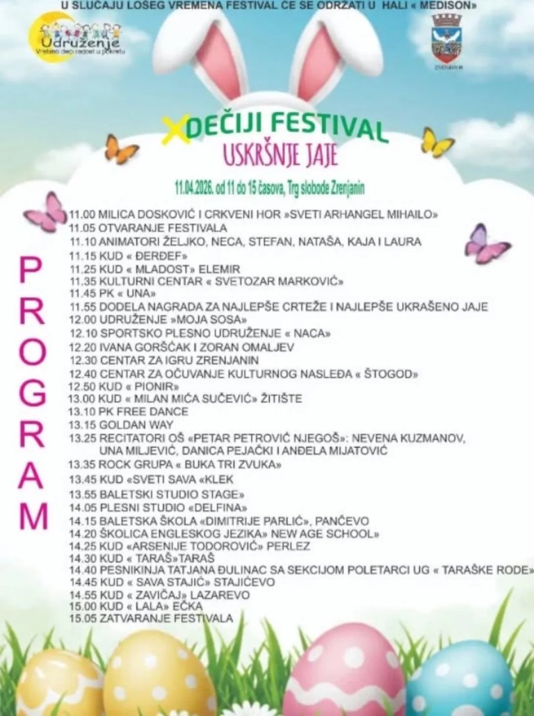 festival uskršnje jaje