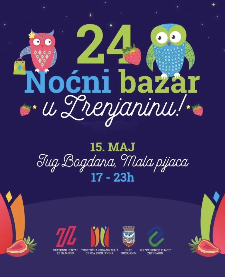 noćni bazar u zrenjaninu